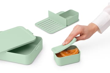 Make & Take bento Lunchbox groß 2 L - Jade Green - Brabantia