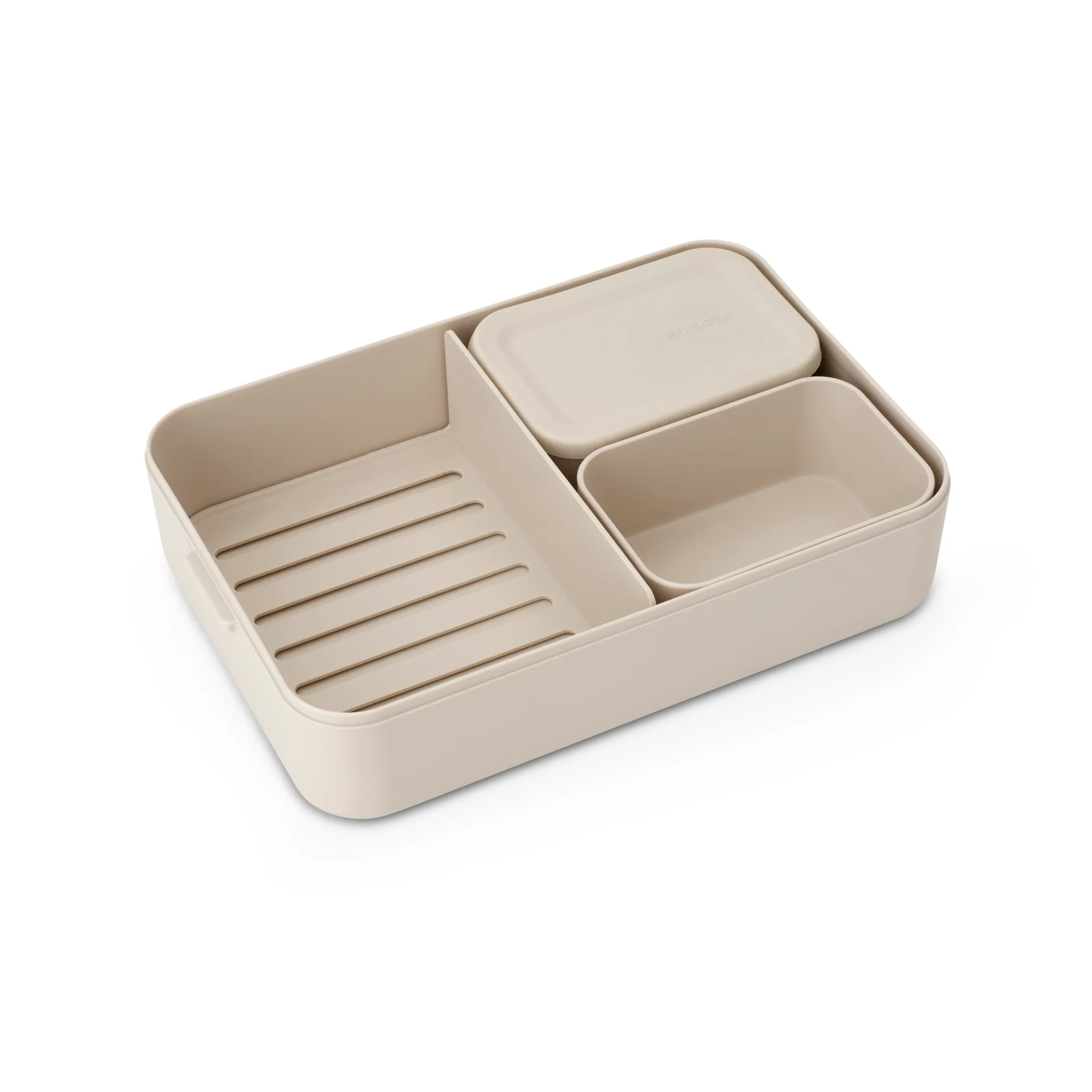 Make & Take bento Lunchbox groß 2 L, Soft Beige Brabantia