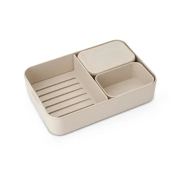 Make & Take bento Lunchbox groß 2 L - Soft Beige - Brabantia