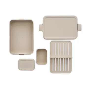 Make & Take bento Lunchbox groß 2 L - Soft Beige - Brabantia
