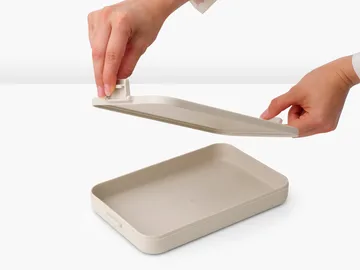 Make & Take Lunchbox flach, 1,1 L - Soft Beige - Brabantia