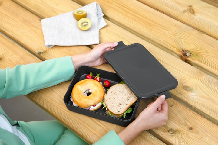Make & Take Lunchbox groß 2 L, Dunkelgrau Brabantia