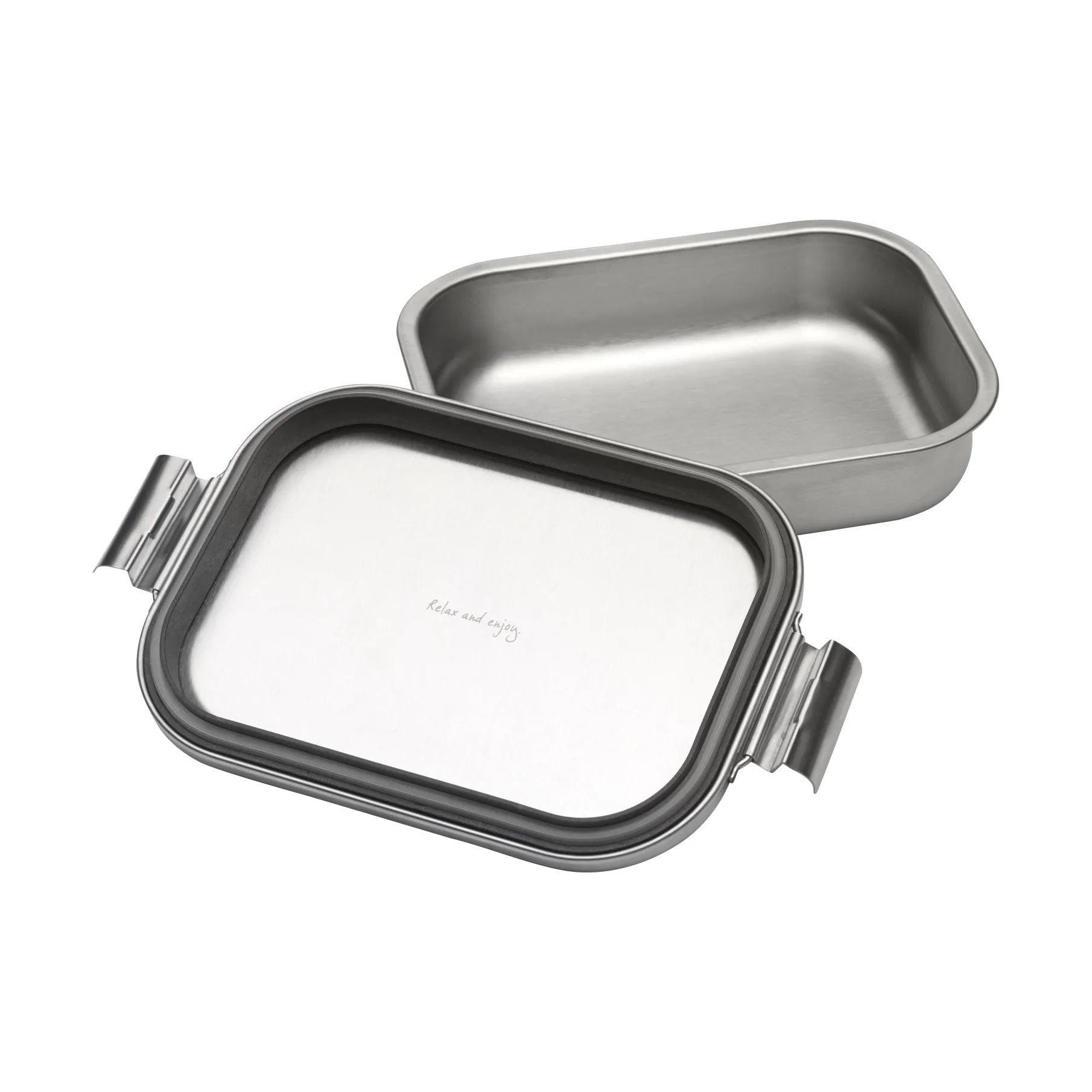 Make & Take Lunchbox Stahl medium, Edelstahl matt Brabantia