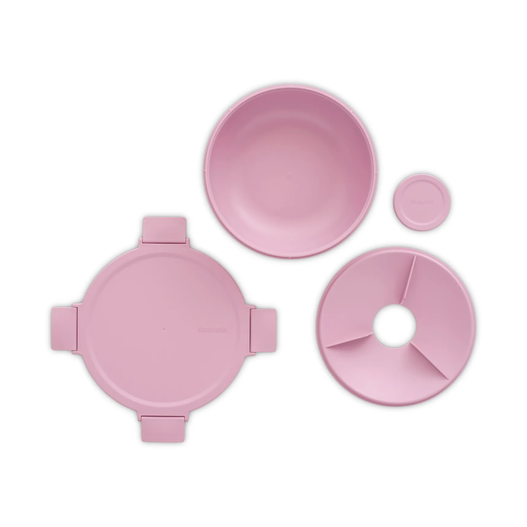 Make & Take Salatschale, 1,3 L, Lilac Pink Brabantia