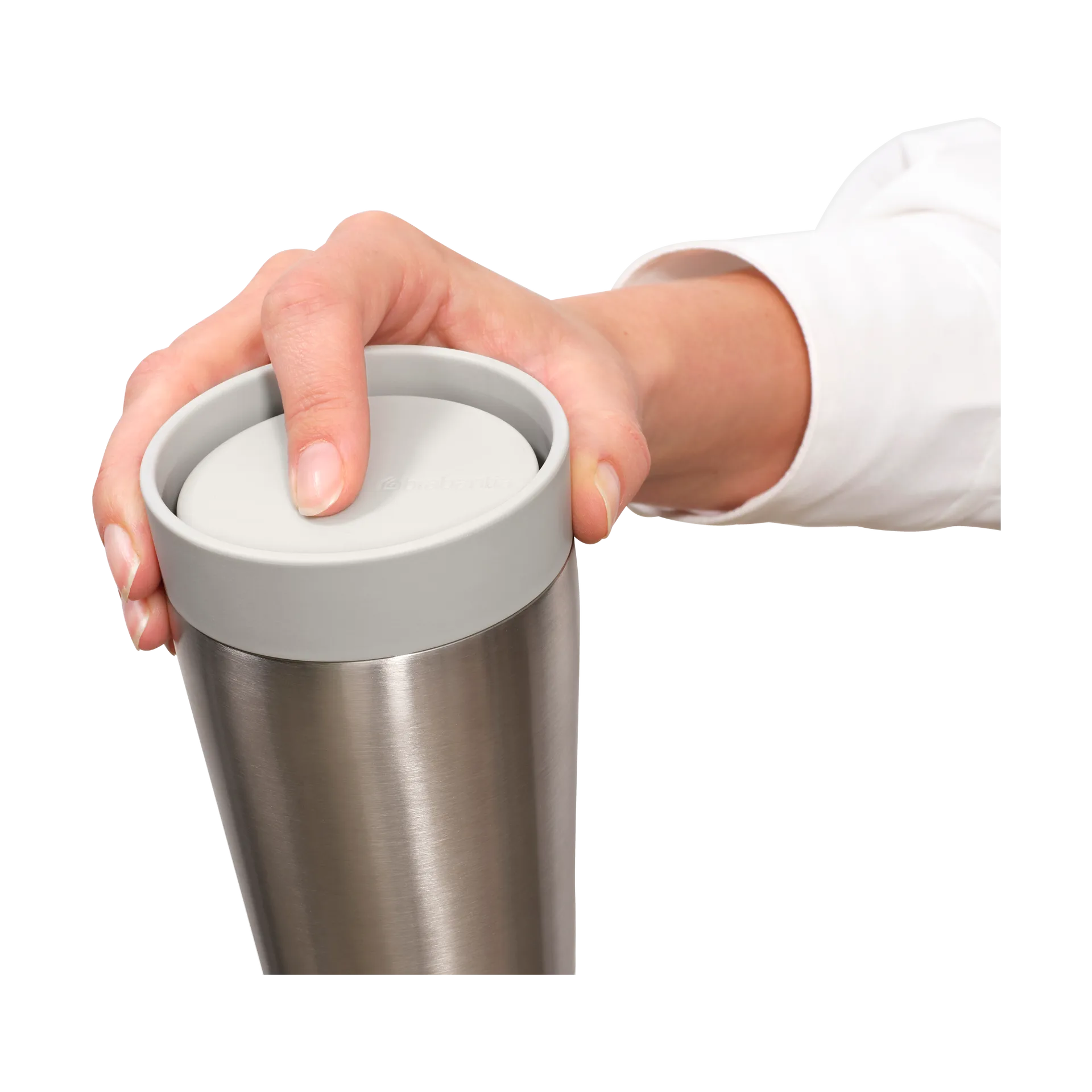 Make & Take Thermostasse 20 cl, Hellgrau Brabantia