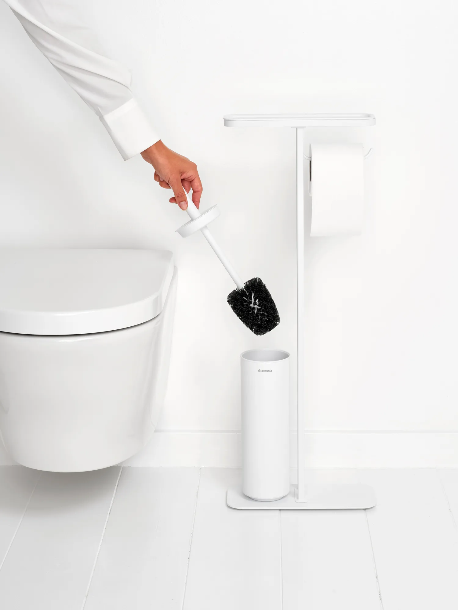 MindSet Toilettenbutler, Mineral Fresh White Brabantia