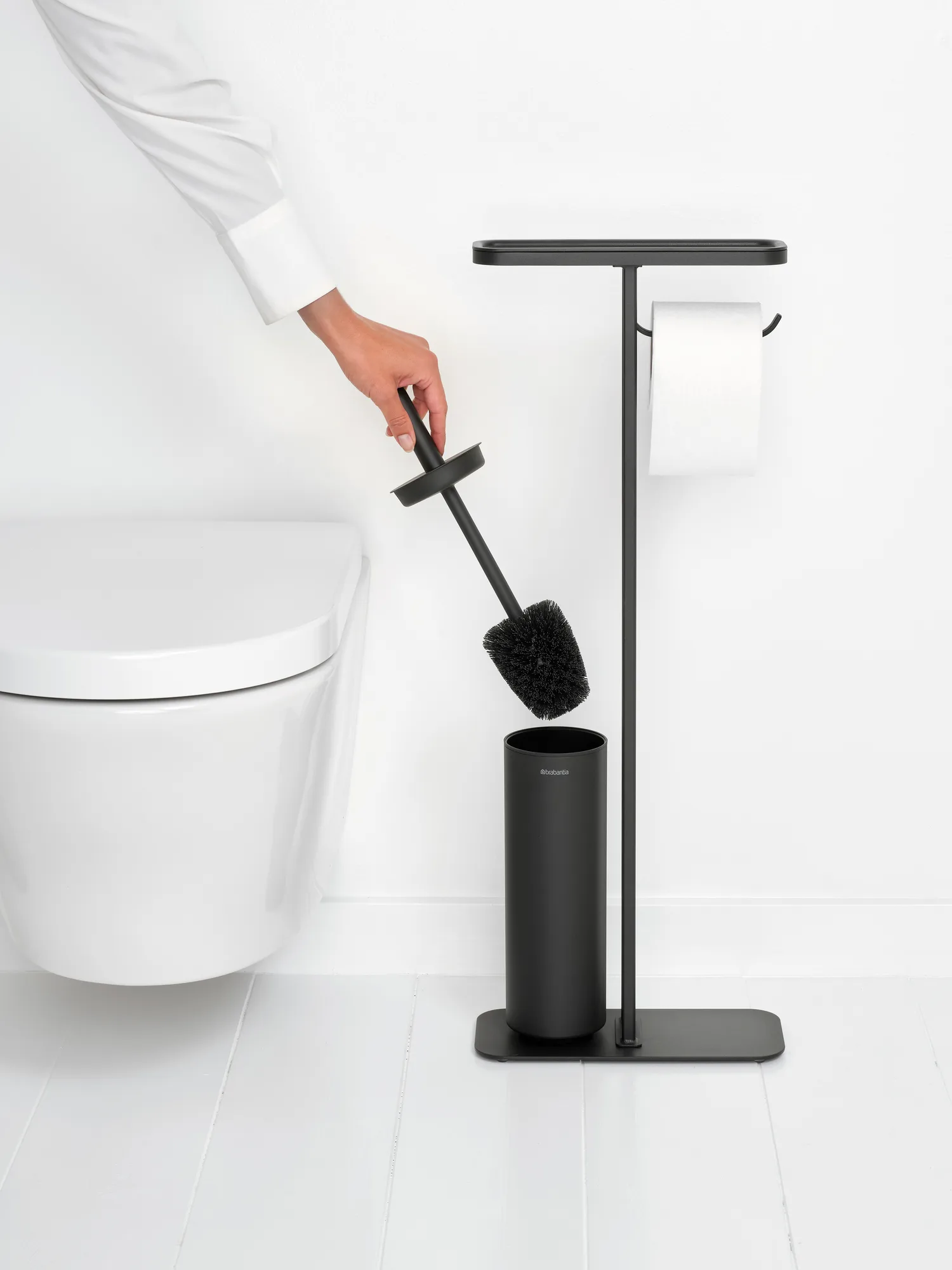 MindSet Toilettenbutler, Mineral Infinite Grey Brabantia
