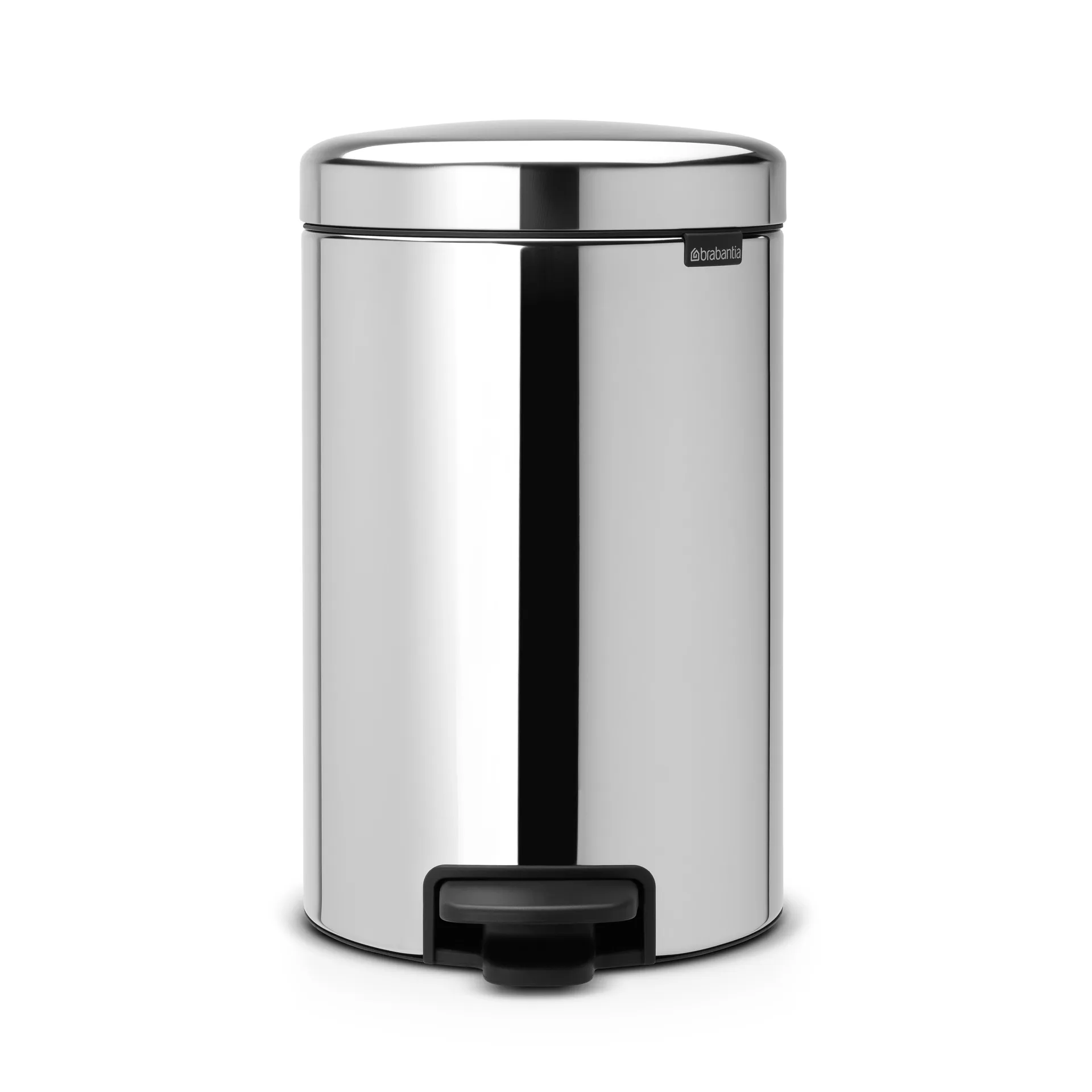 New Icon Treteimer 12 Liter, Brilliant steel Brabantia