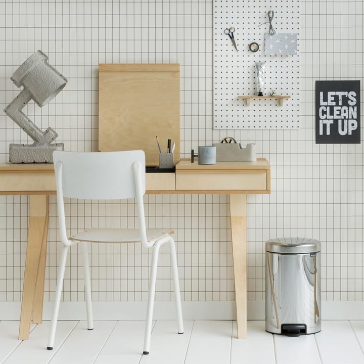 New Icon Treteimer 12 Liter, Brilliant steel Brabantia