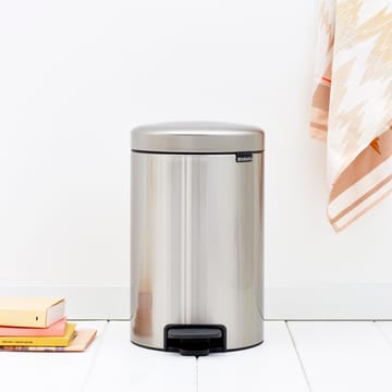 New Icon Treteimer 12 Liter - Matt steel - Brabantia