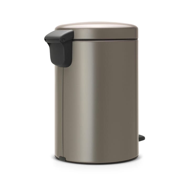 New Icon Treteimer 12 Liter, Platinum (grau) Brabantia