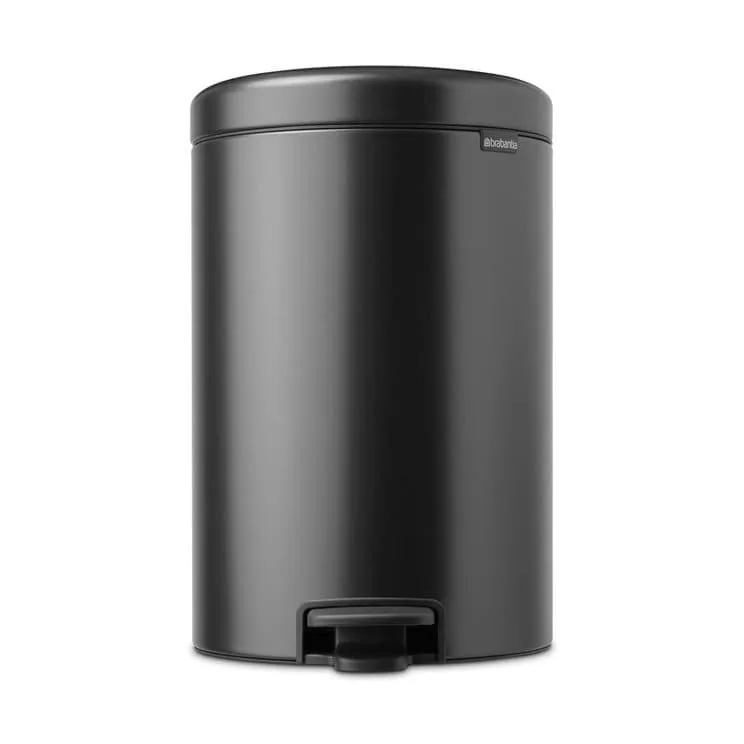 New Icon Treteimer 20 Liter, Confident Grey Brabantia