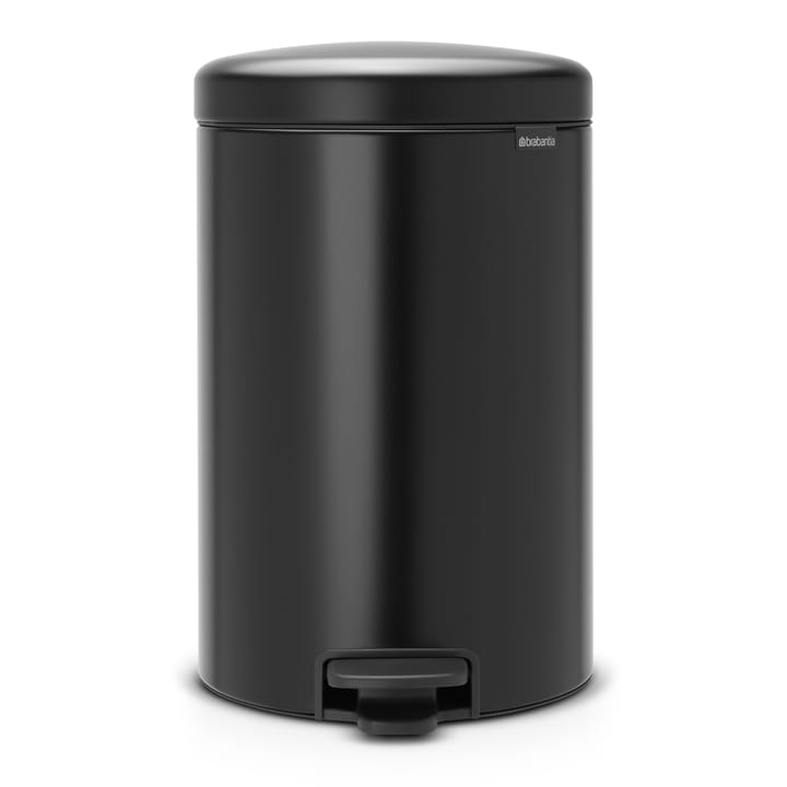 New Icon Treteimer 20 Liter - Matt black (schwarz) - Brabantia