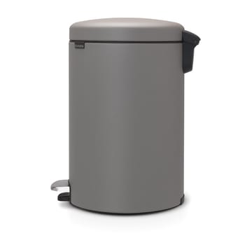 New Icon Treteimer 20 Liter - Mineral concrete grey - Brabantia