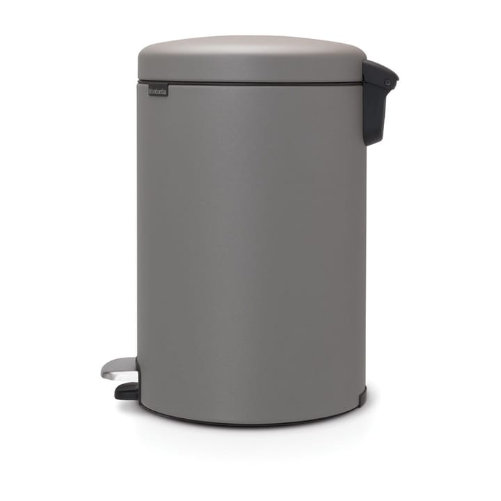 New Icon Treteimer 20 Liter, Mineral concrete grey Brabantia