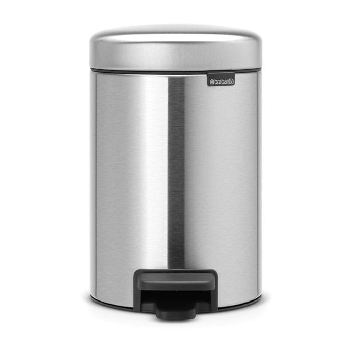 New Icon Treteimer 3 Liter - Matt steel fingerprint proof - Brabantia