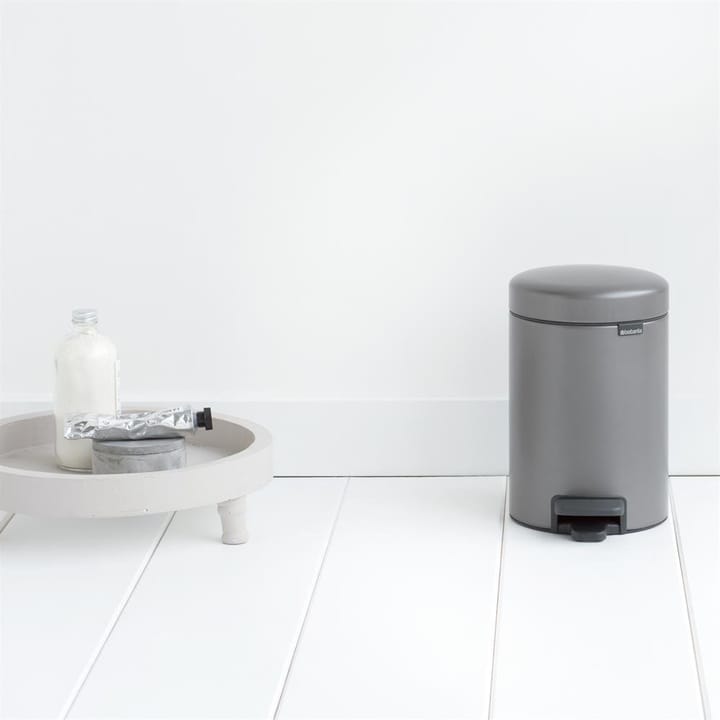 New Icon Treteimer 3 Liter, Platinum Brabantia