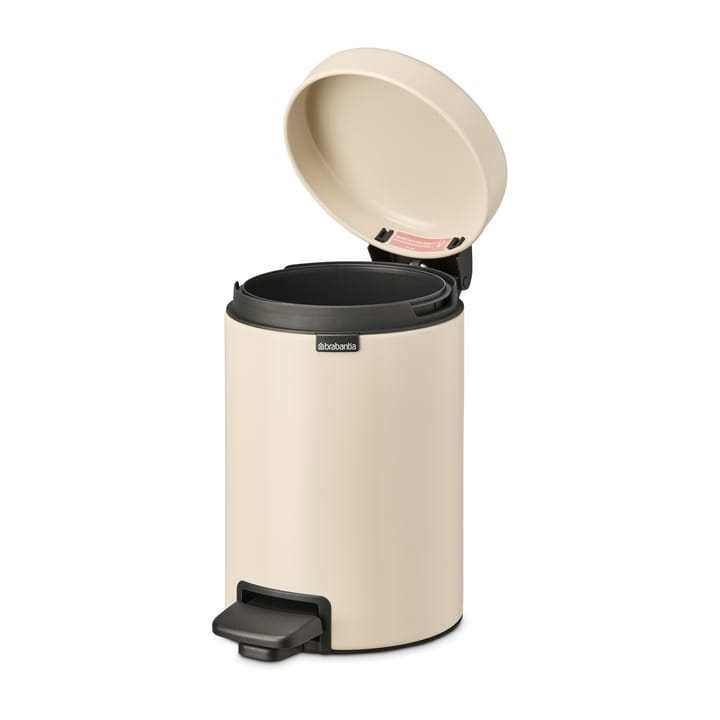 New Icon Treteimer 3 Liter, Soft beige Brabantia