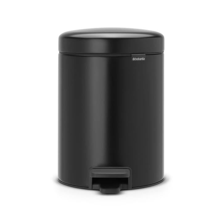 New Icon Treteimer 5 Liter, Matt black (schwarz) Brabantia