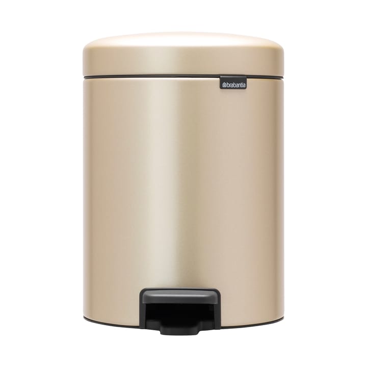 New Icon Treteimer 5 Liter, Metallic Gold Brabantia