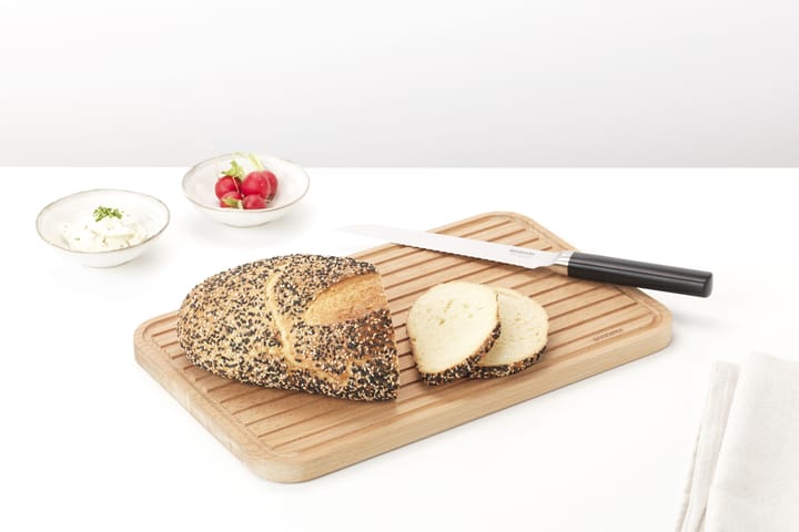 Profile Brotmesser 35cm, Schwarz-Edelstahl Brabantia