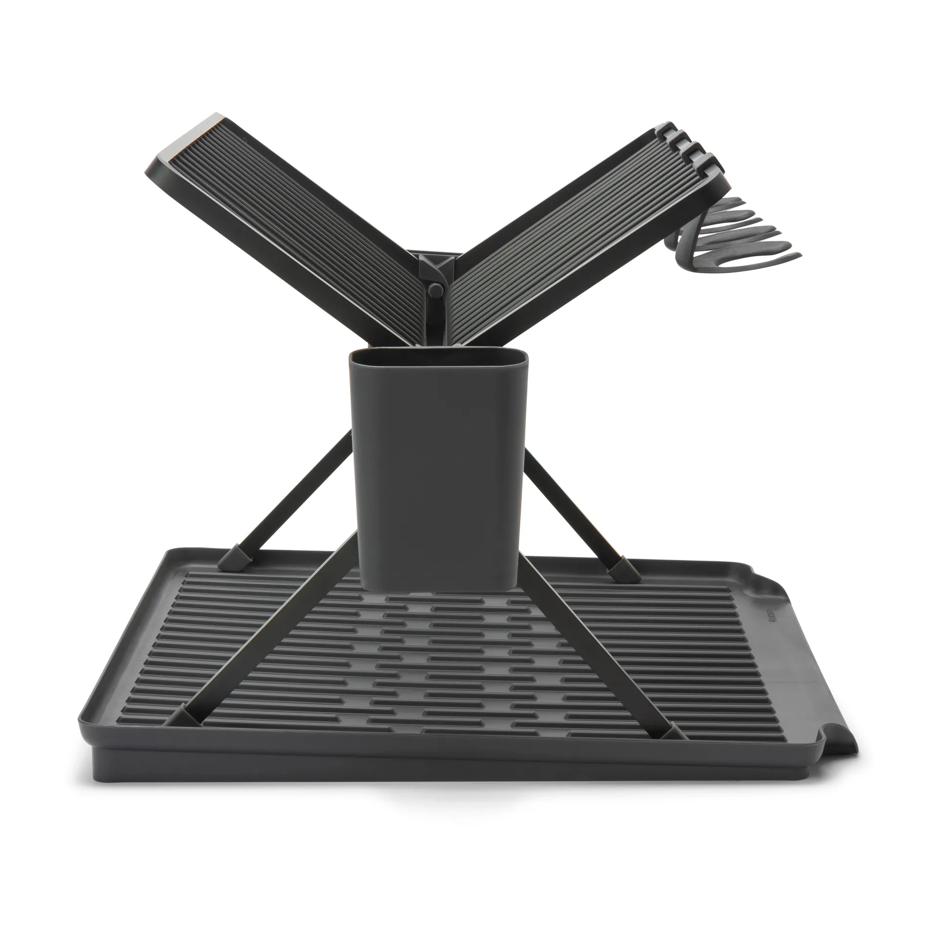 Sinkside zusammenklappbarer Geschirrkorb 51cm, Dunkelgrau Brabantia