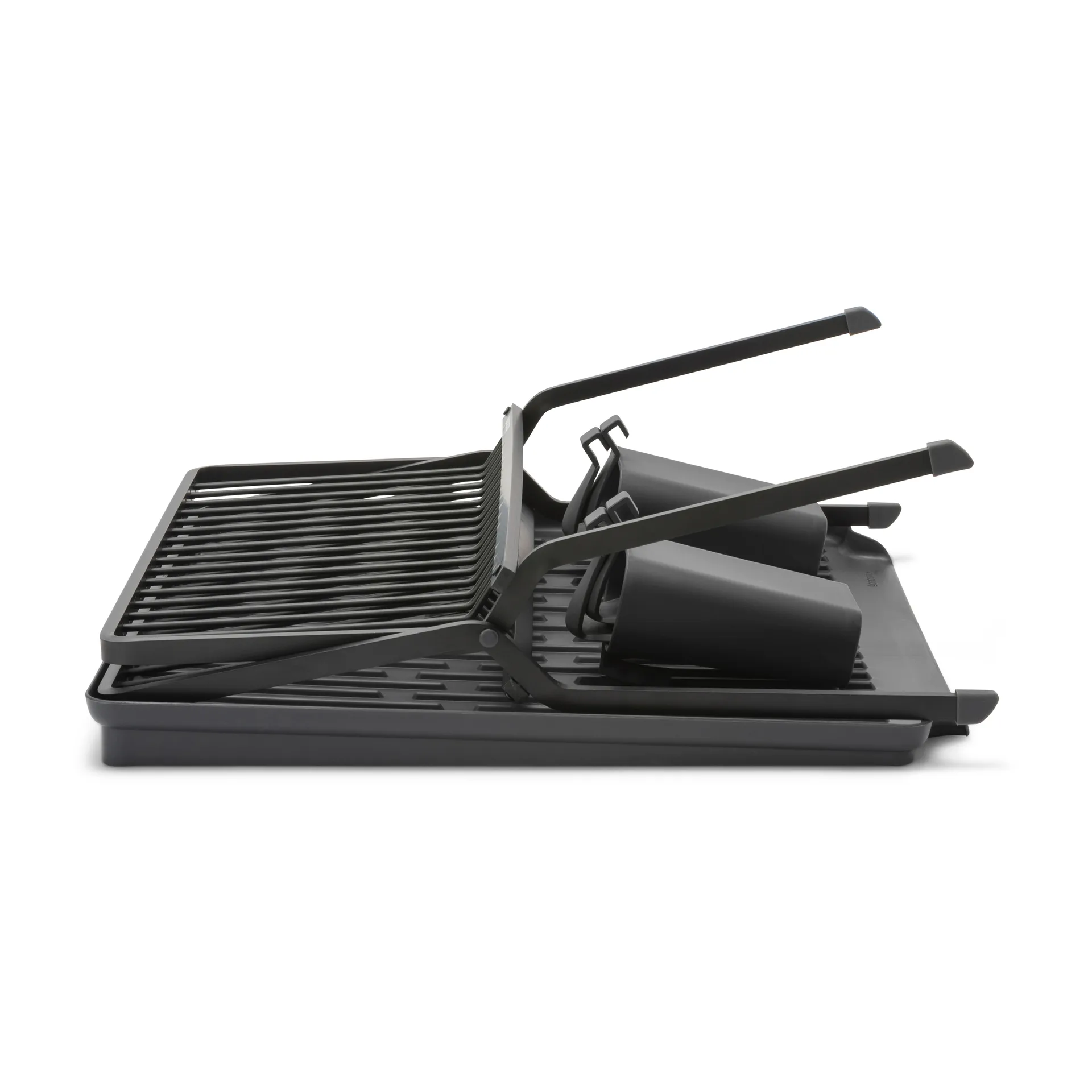 Sinkside zusammenklappbarer Geschirrkorb 51cm, Dunkelgrau Brabantia