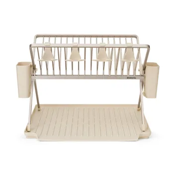 Sinkside zusammenklappbarer Geschirrkorb 51cm - Soft Beige - Brabantia