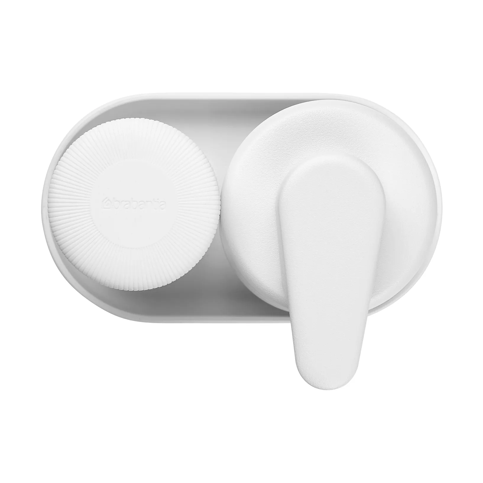 SinkStyle Seifenspender/Spülmittelspender Set, Mineral Fresh White Brabantia