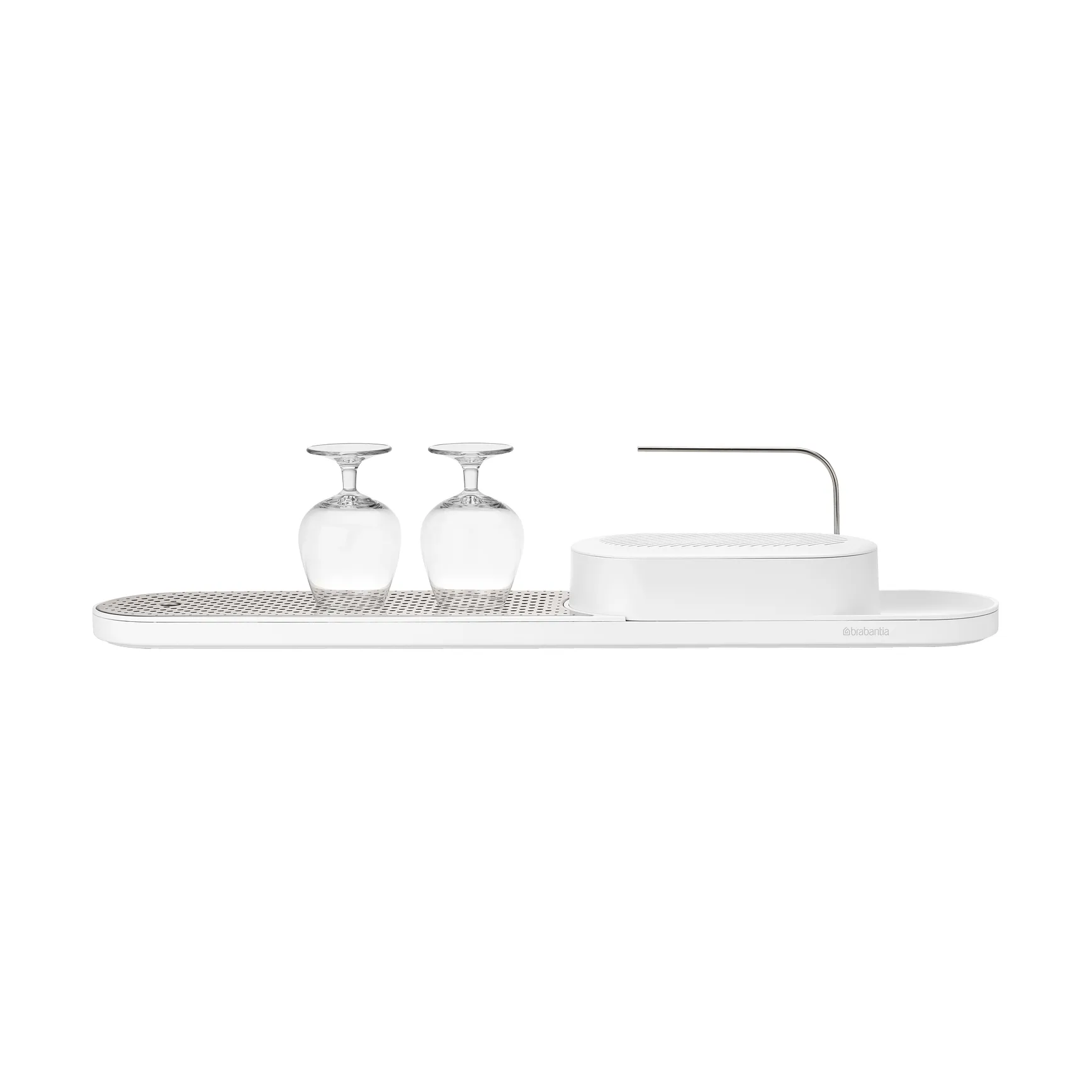 SinkStyle Spülbecken-Organizer Set 2 Teile, Mineral Fresh White Brabantia
