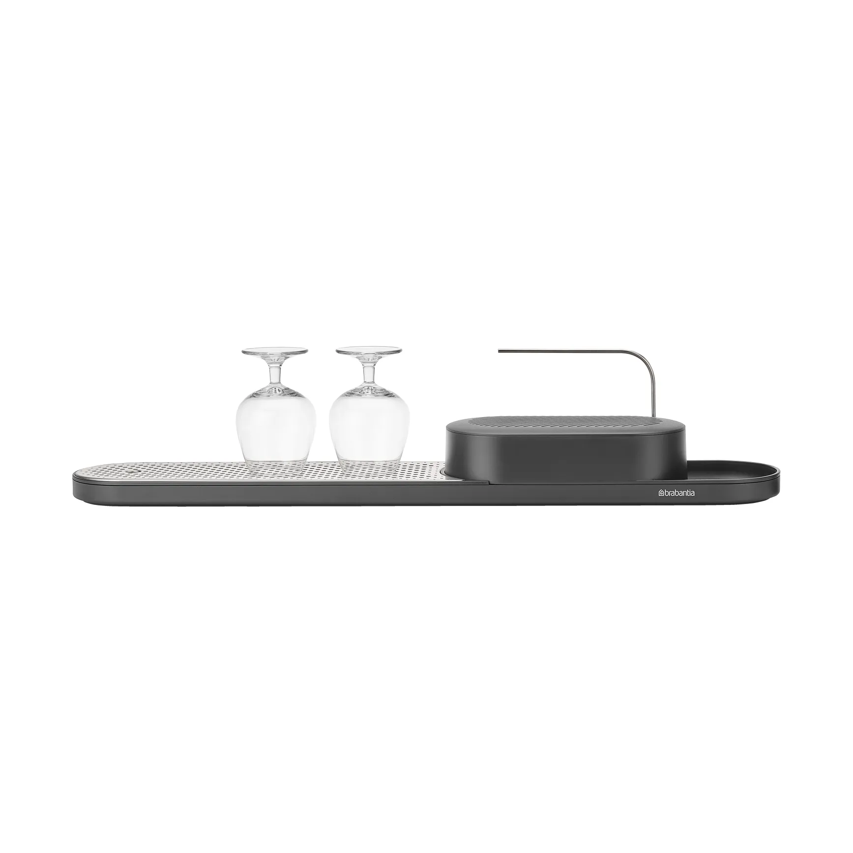 SinkStyle Spülbecken-Organizer Set 2 Teile, Mineral Infinite Grey Brabantia