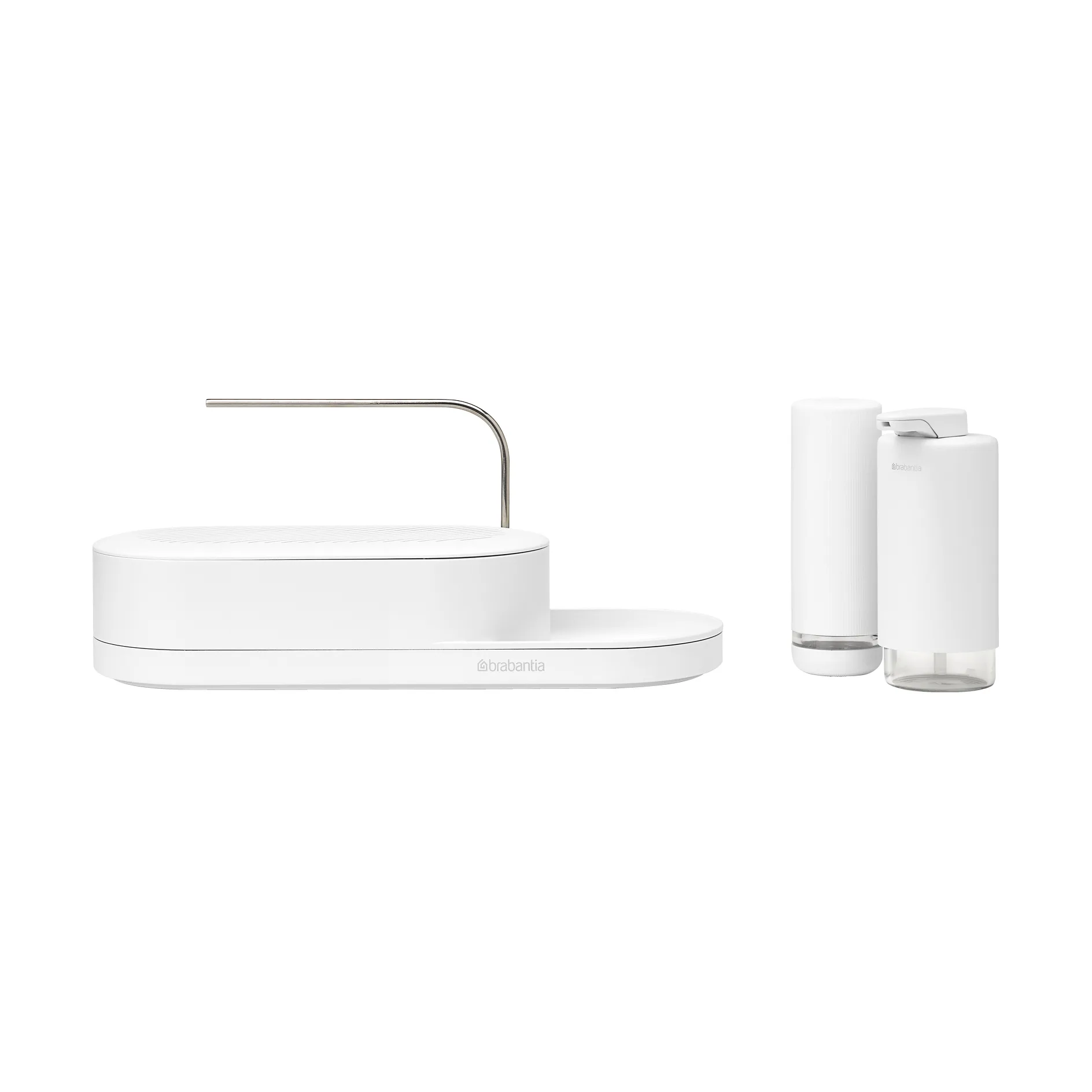 SinkStyle Spülbecken-Organizer Set 3 Teile, Mineral Fresh White Brabantia