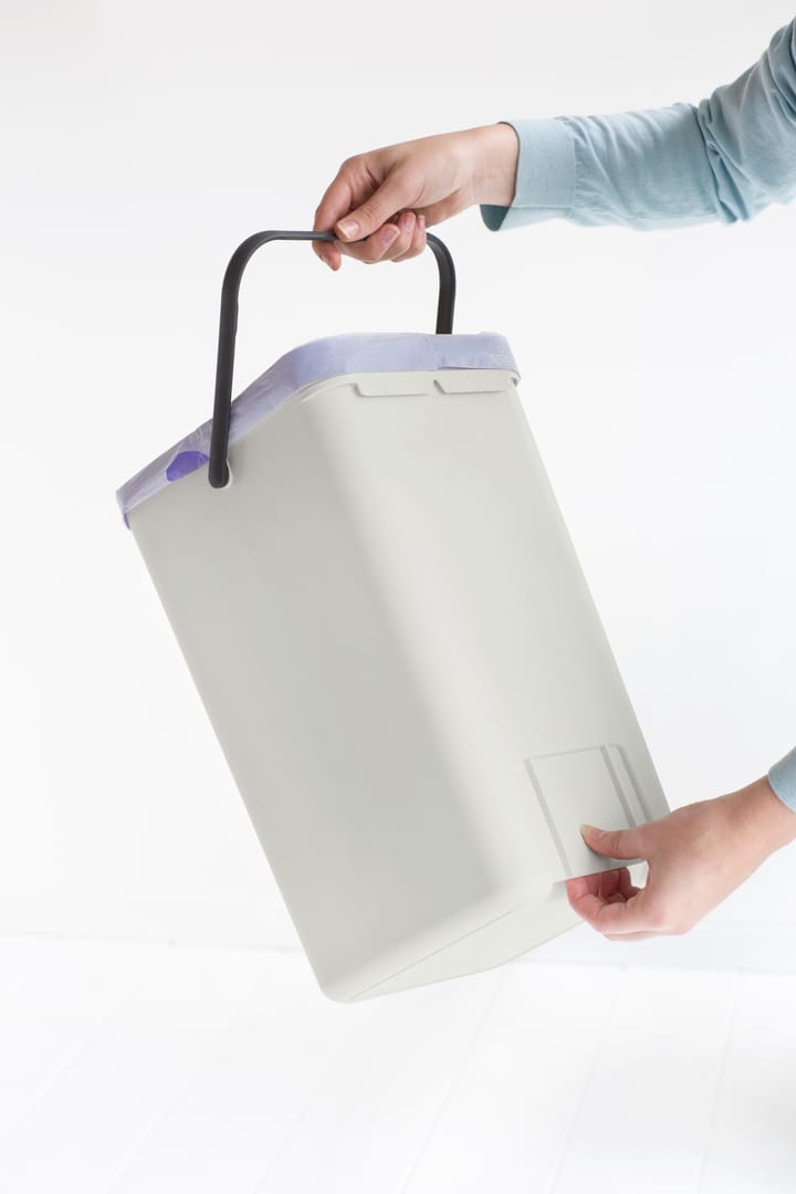 Sort & Go Abfalleimer 12 Liter, Hellgrau Brabantia