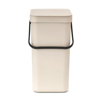 Sort & Go Abfalleimer 12 Liter - Soft Beige - Brabantia