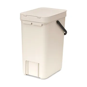 Sort & Go Abfalleimer 12 Liter - Soft Beige - Brabantia