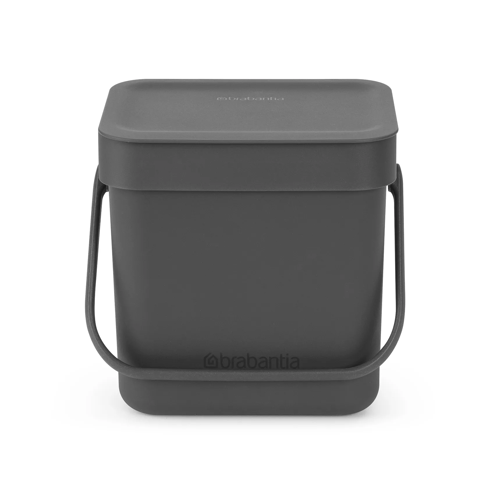 Sort & Go Abfalleimer 3 L, Grau Brabantia