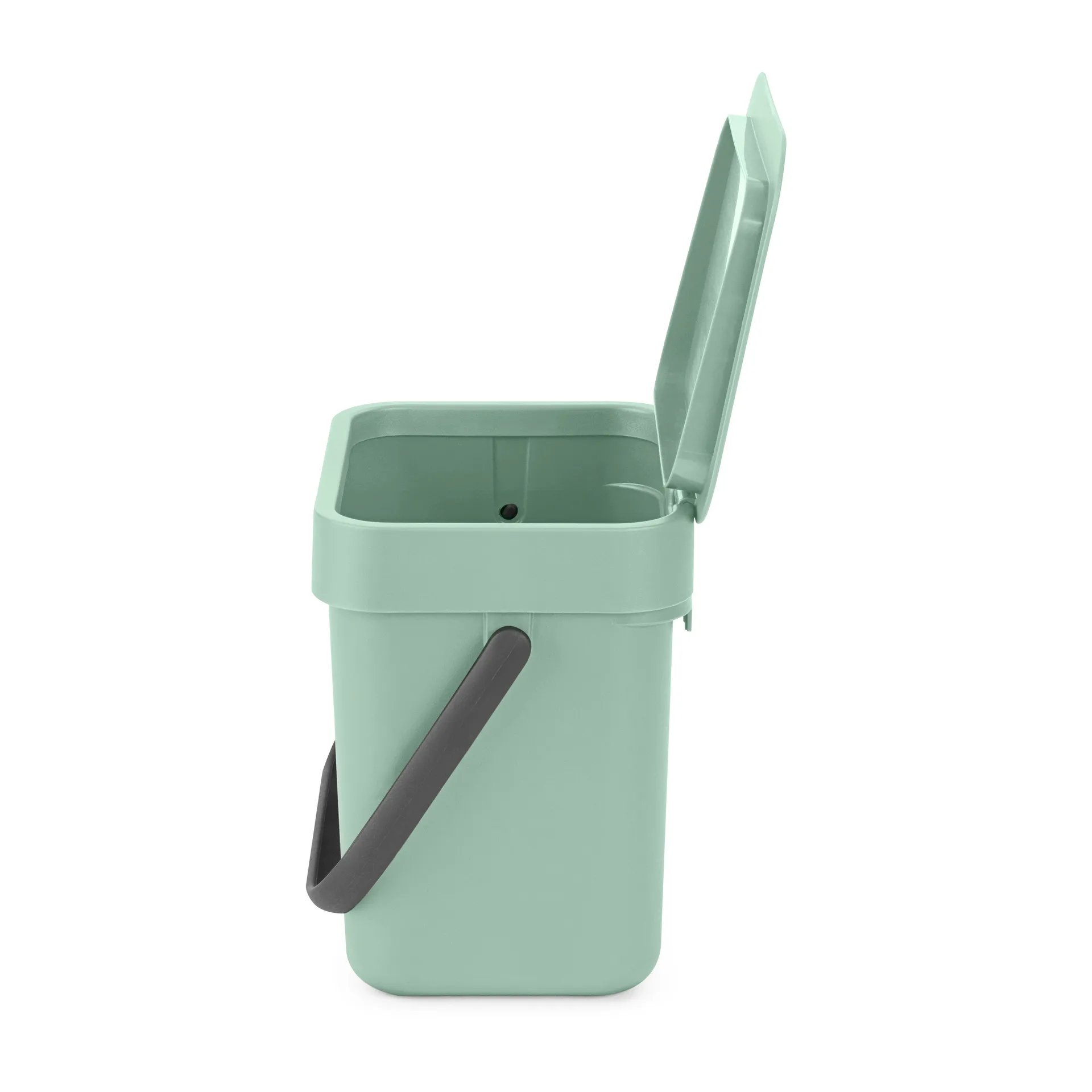 Sort & Go Abfalleimer 3 L, Jade green Brabantia