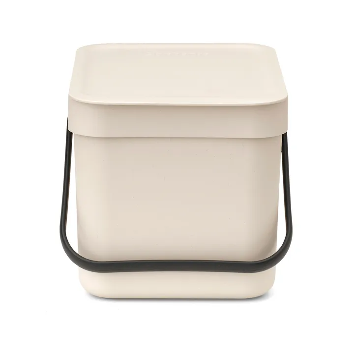 Sort & Go Abfalleimer 6 Liter - Soft Beige - Brabantia