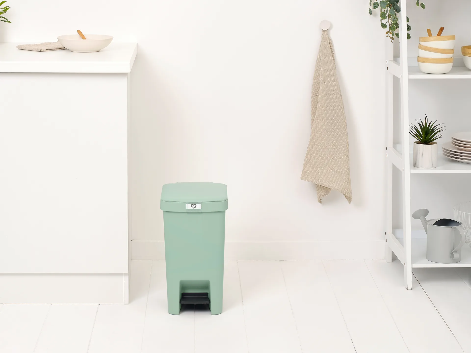 StepUp Treteimer16 L, Jade green Brabantia