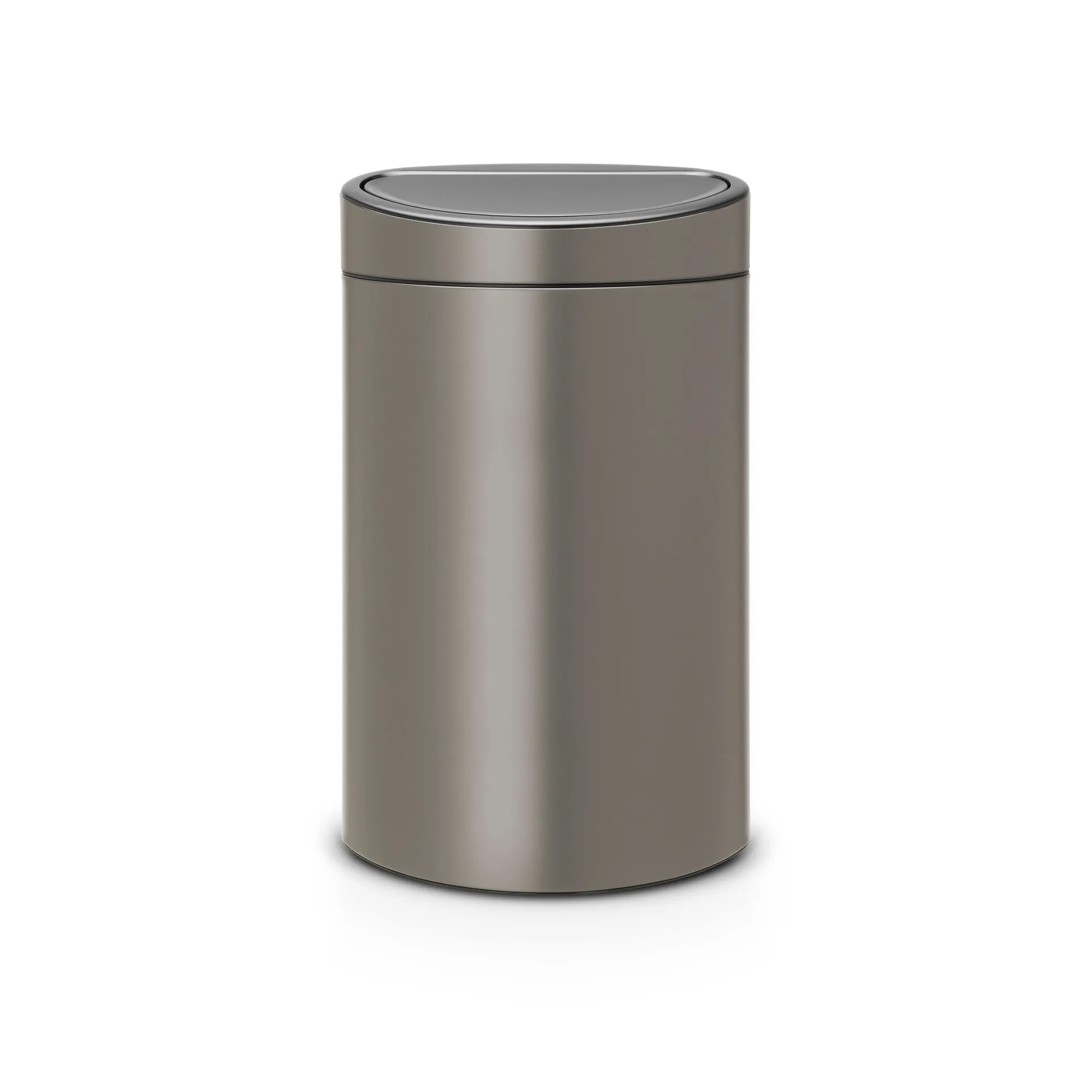 Touch Abfalleimer Recycle mit Kunststoffeinsatz 10/23 L, Brown Brabantia