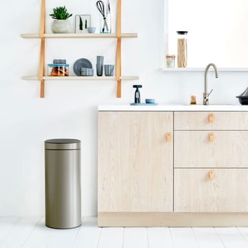 Touch Bin Abfalleimer 30 Liter - Platinum - Brabantia