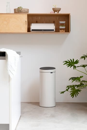 Touch Bin Abfalleimer 30 Liter - Soft beige - Brabantia