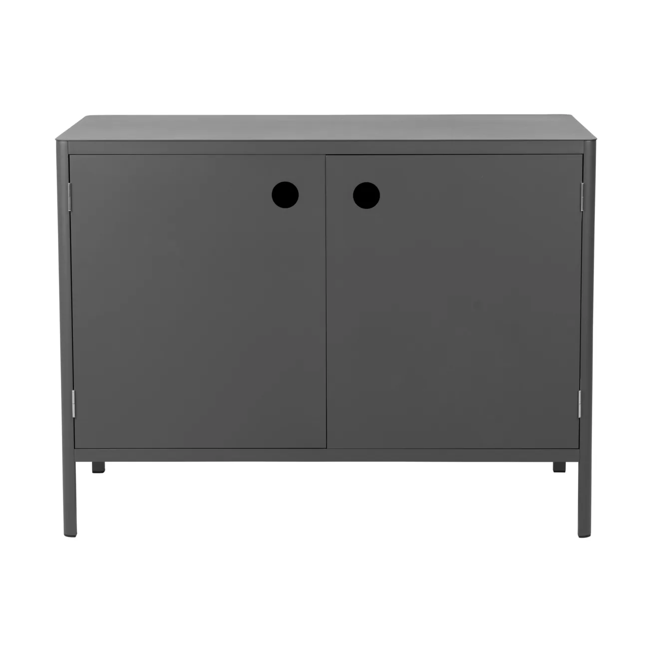 Kelia Außenküche Unterschrank, Anthrazit, 121x91x64 cm Brafab