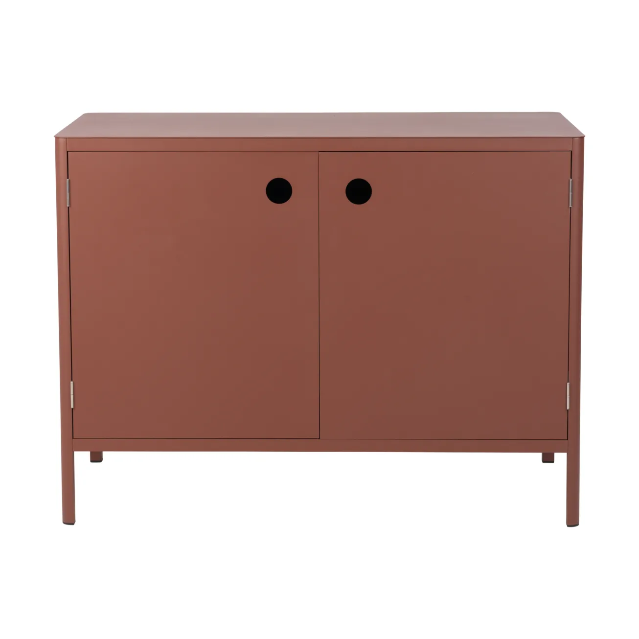 Kelia Außenküche Unterschrank, Zin red, 121x91x64 cm Brafab