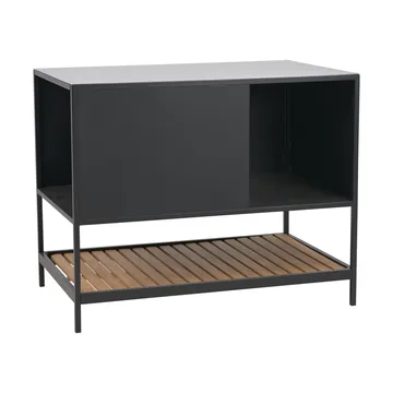 Prep Außenküche Unterschrank 110x90x70 cm - Schwarz - Brafab