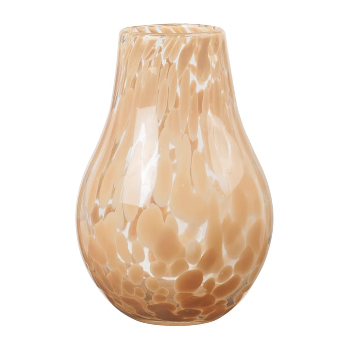 Ada Spot Vase 22,5cm, Golden yellow Broste Copenhagen