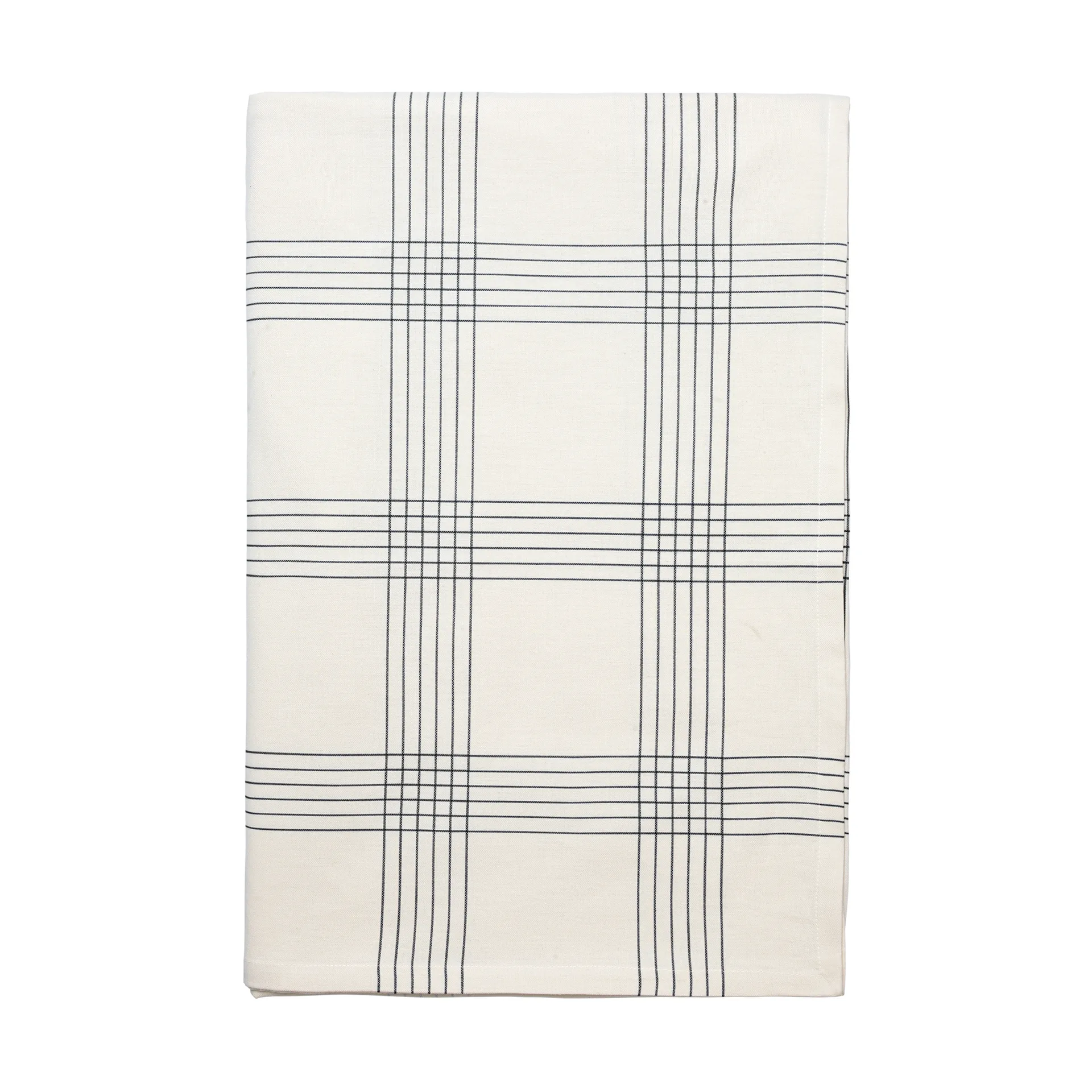 Alice Tischdecke, 160x200 cm, Black-Natural Broste Copenhagen