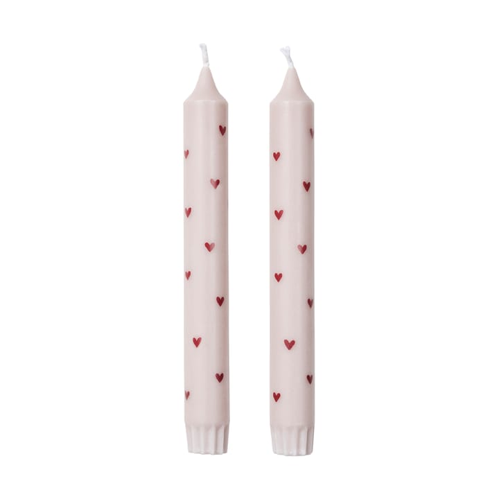 Amor Kronleuchter 2er Pack - Light pink-red - Broste Copenhagen