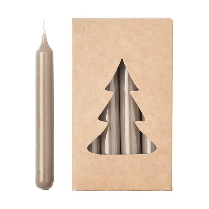 Broste Adventskranzkerzen glossy Ø1,2x10,2cm 20er-Pack, Linen Broste Copenhagen