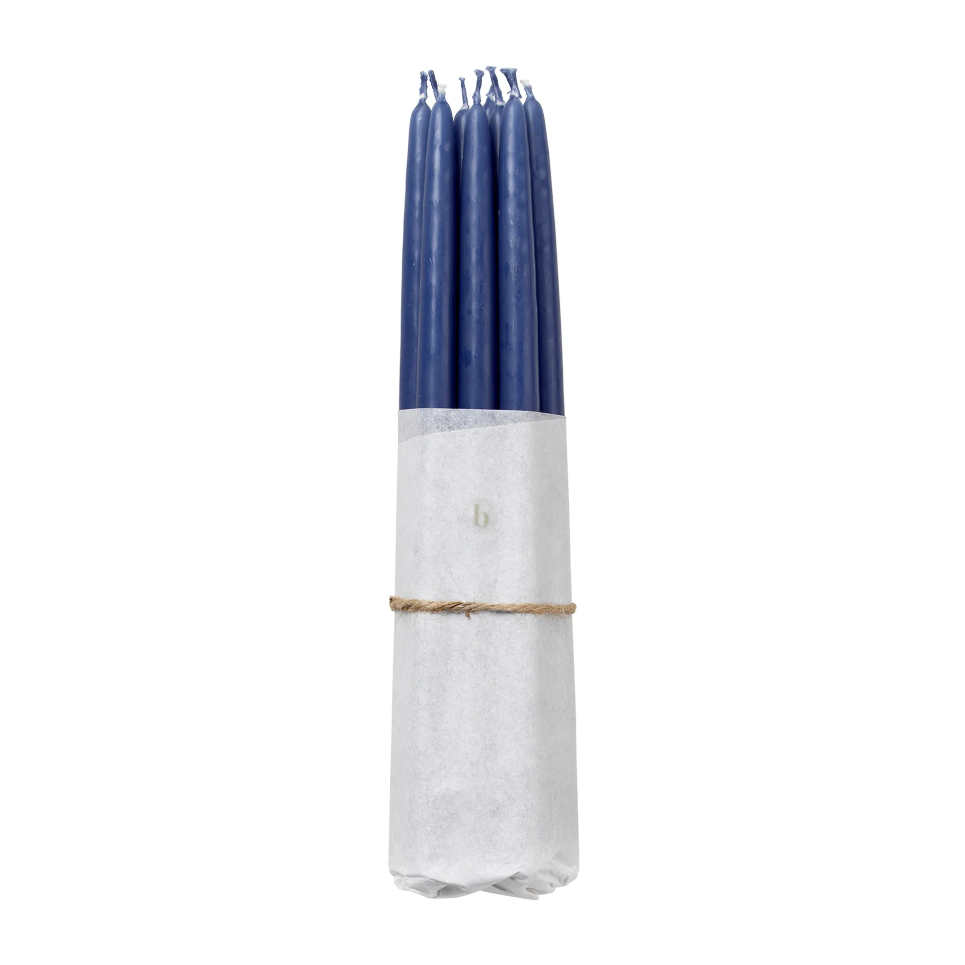 Broste Copenhagen gegossene Kerzen 10er Pack, Baja blue Broste Copenhagen